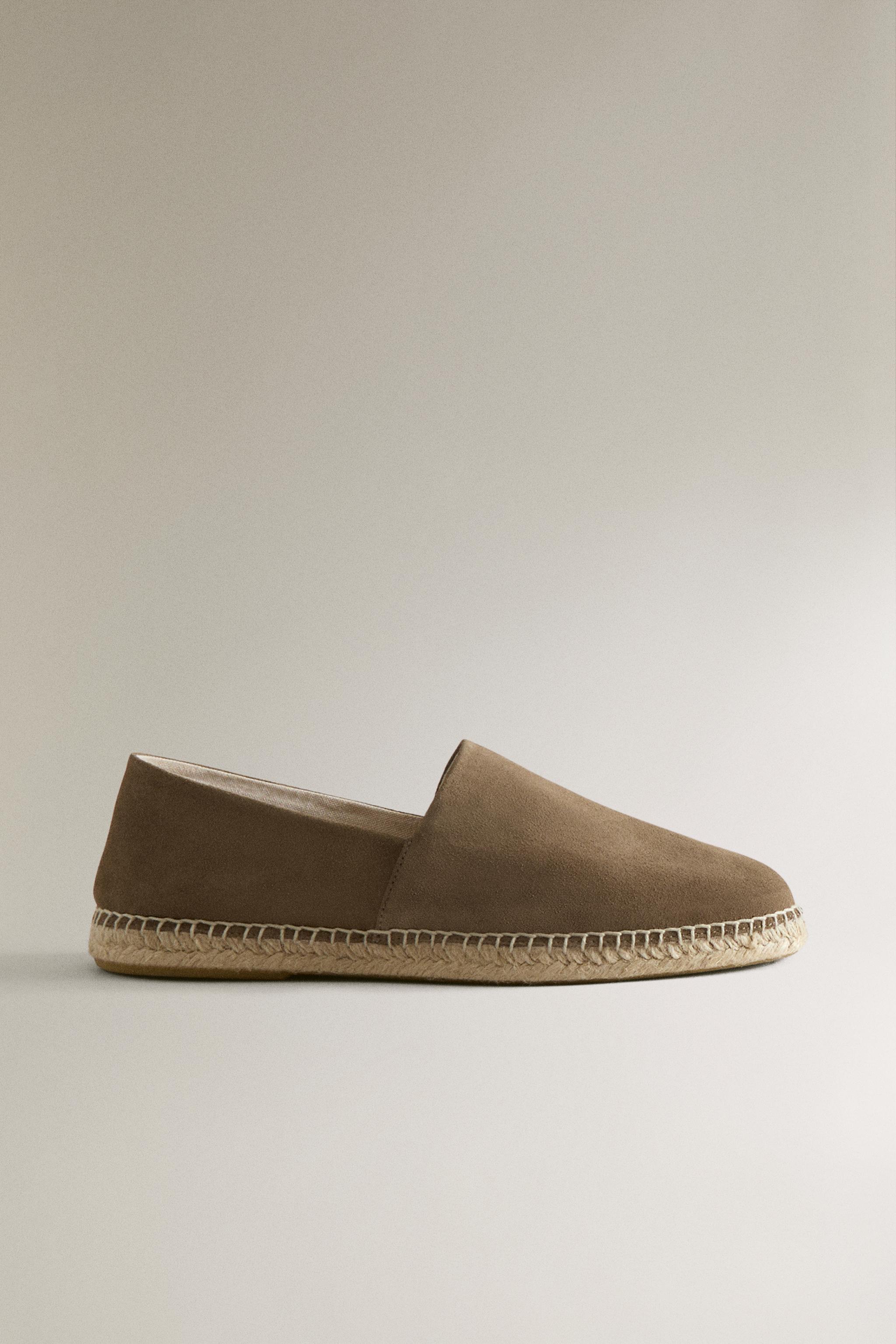 ESPADRILLES EN CUIR